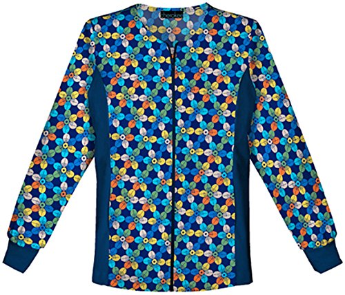 Cherokee Women's Flexibles Zip Front Warm-Up