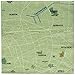 Design Ideas Mapkin, 5x5, Package of 20 Napkins, London