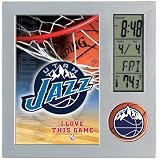 Utah Jazz Digital Desk Clock