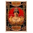 Historic Theater Poster (S), Julia Arthur in More than queen by &Eacute;mile Bergerat