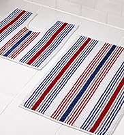 Coastal Stripe Bath Mat