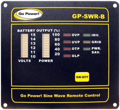 Go Power! GP-SWR-B-12 Remote for 12V GP-SW1000, 2000, & 3000