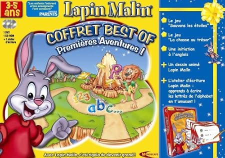 Coffret Lapin Malin - 3-5 ans