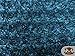 1 X Rosette Satin Blue Munsell Fabric by The Yard