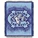 NCAA University of North Carolina Tar Heels 48-Inch-by-60-Inch Jacquard Acrylic Throw
