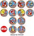 SESAME STREET Baby Month Onesie Stickers Baby Shower Gift Photo Shower Stickers, Choose 1 of 9 designs by OnesieStickers
