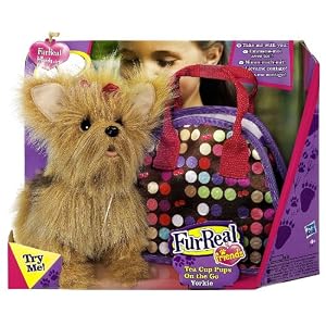 FurReal Teacup Yorkie with bag