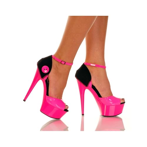 The Highest Heel Womens GLOW-141 Platform Sandal
