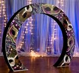 Mardi Gras Beads Arch