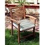 Ewins Premium Indoor/Outdoor Dining Chair Cushion - Derby Mist