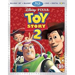 Toy Story 2 (Four-Disc Combo: Blu-ray 3D/Blu-ray/DVD + Digital Copy)