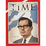 Time Magazine  Oct. 29, 1965 -- Cover: Bill Moyers, The Young Man Next to the President book cover