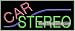 Car Stereo Neon Sign