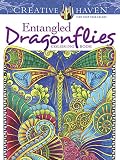 Creative Haven Entangled Dragonflies Coloring Book (Adult Coloring)