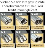 Produkt-Bild: Supersport Endschalld&auml;mpfer passend f&uuml;r ALFA 155 (167) Limo, T&Uuml;V-frei, Bj. 01/92-01/98