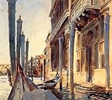 Hand Made Oil Reproduction - John Singer Sargent - 32 x 28 inches - Grand Canal, Venice