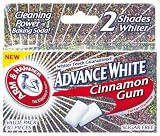 Arm & Hammer Advance White Sugar Free Tartar Control Gum, Cinnamon - 30 ea