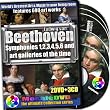 Beethoven Symphonies 1,2,3,4,5,6 and Art Galleries of the Time, 2DVDs+3CDs Ultimate Art & Music Collection