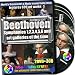Beethoven Symphonies 1,2,3,4,5,6 and Art Galleries of the Time, 2DVDs+3CDs Ultimate Art & Music Collection