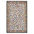 Ivory and Gold Tapestry Rug