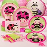 LadyBugs: Oh So Sweet 2nd Birthday Standard Party Pack for 16 Party Supplies