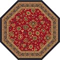 Stainmaster® Aydin Rug- Red(77" Octagon)