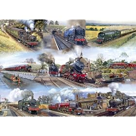 Gibsons Puzzle - Memories of Steam (1000 pieces)