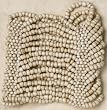 Cuff Bracelet - Natural - Beaded Stretch Style, Indonesian