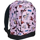 Horses in Pink Backpack