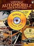 Vintage Automobile Ads and Posters CD-ROM and Book (Dover Electronic Clip Art)