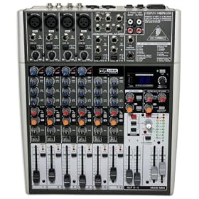 Brand New Behringer Xenyx X1204usb 12-input 2/2-bus Mixer with Xenyx Mic Preamps & Compressors, British Eqs, 24-bit Multi-fx Processor, Usb/audio Interface and Energyxt2.5 Compact Behringer Edition Music Production Software