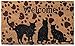 MILLIARD Cat Printed Coir Outdoor 'Welcome' Doormat 18in.x30in.