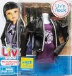 Spin Master Liv Liv'n Rock Black Motorcycle Jacket with Purple T-Shirt