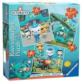 Ravensburger Octonauts 3 in a Box Jigsaw Puzzles