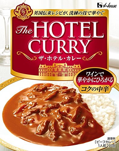 ハウス ザ・ホテル・カレー 芳潤ワイン仕立て 200g×4個
