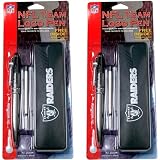 Pro Specialties Oakland Raiders Team Logo Fine Writing Pens (Set of 2)