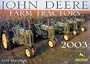 John Deere Farm Tractors Calendar (2003)