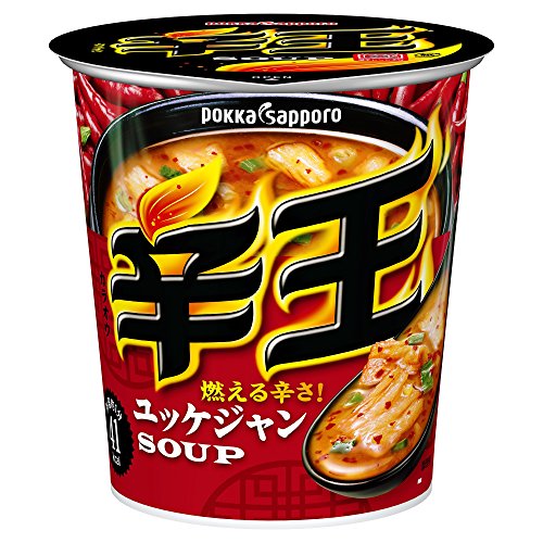 ポッカサッポロ 辛王 ユッケジャンスープ カップ×6個