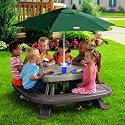 Little Tikes Fold 'N Store Table with Market Umbrella
