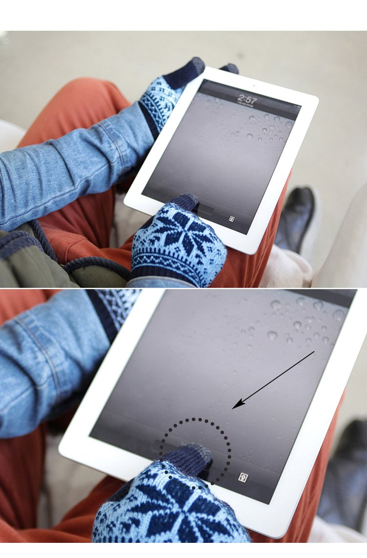 Timetec Fashion lovely Touch Screen Smart Phone / Tablet / ATM Gloves with Conductive Fingertips (Compatible with 99% Touch screen devices) - Tap and Wipe your Smartphone in the Cold Winter
Timetec Fashion lovely Touch Screen Smart Phone / Tablet / ATM Gloves with Conductive Fingertips (Compatible with 99% Touch screen devices) - Tap and Wipe your Smartphone in the Cold Winter