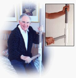 Buy SuperPole with SuperBar Heavy Duty- Up to 450# (Distributed by Life with Ease, Health & Personal Care, Products, Health Care, Medical Supplies & Equipment, Beds & Accessories, Safety & Assisting Rails)