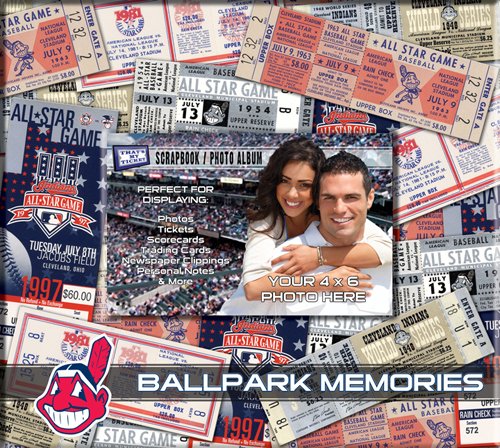 MLB Cleveland Indians Scrapbook