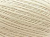 Free Ship Beige Size 10 Crochet Cotton Thread Yarn Knitting. 100% Mercerized