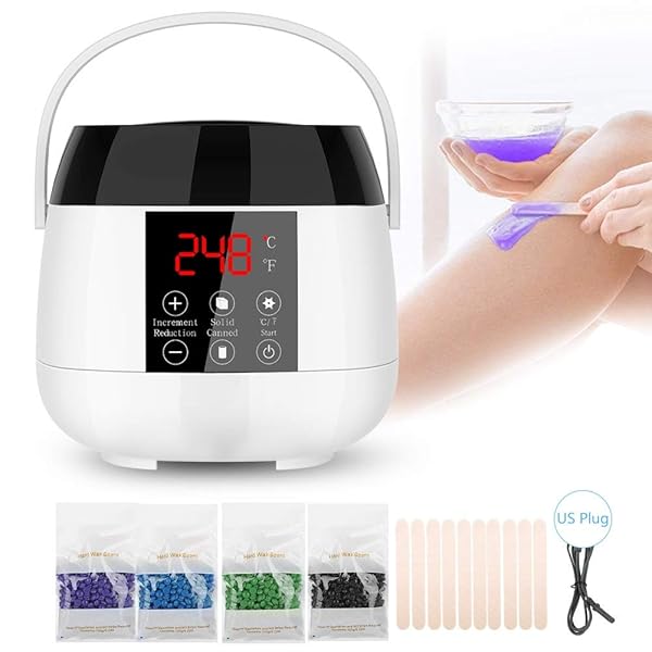 Wax Warmer Pot Heater Led Screen Adjustable Temperature Home Wax