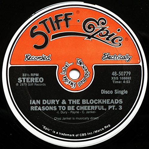 IAN DURY - Reasons To Be Cheerful, Part 3 - Zortam Music