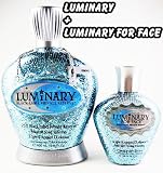 Lot of 2 Luminary 25x + Luminary for Face Bronzer Tanning Lotion By Designer Skin