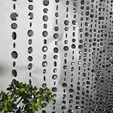 Jewel Beaded Curtain - Smoke