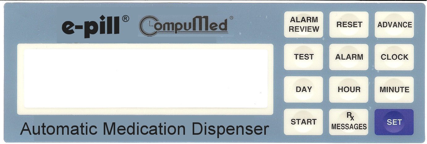 Amazon.com : Automatic Pill Dispenser Tamper Proof, Long Alarm and ...