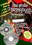 Produkt-Bild: DAS GROSSE GITARRENBUCH F&Uuml;R EINSTEIGER - Akustik- & E-Gitarre - incl. CD & DVD + Musik-Schubert PLECTRUM-CARD mit 2 DUNLOP - TORTEX PLECS