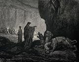 15cm x 10cm (6" x 4") Photographic Print Dore Gustave 19 Then my guide his palms expanding on the ground thence filled with earth raisd t